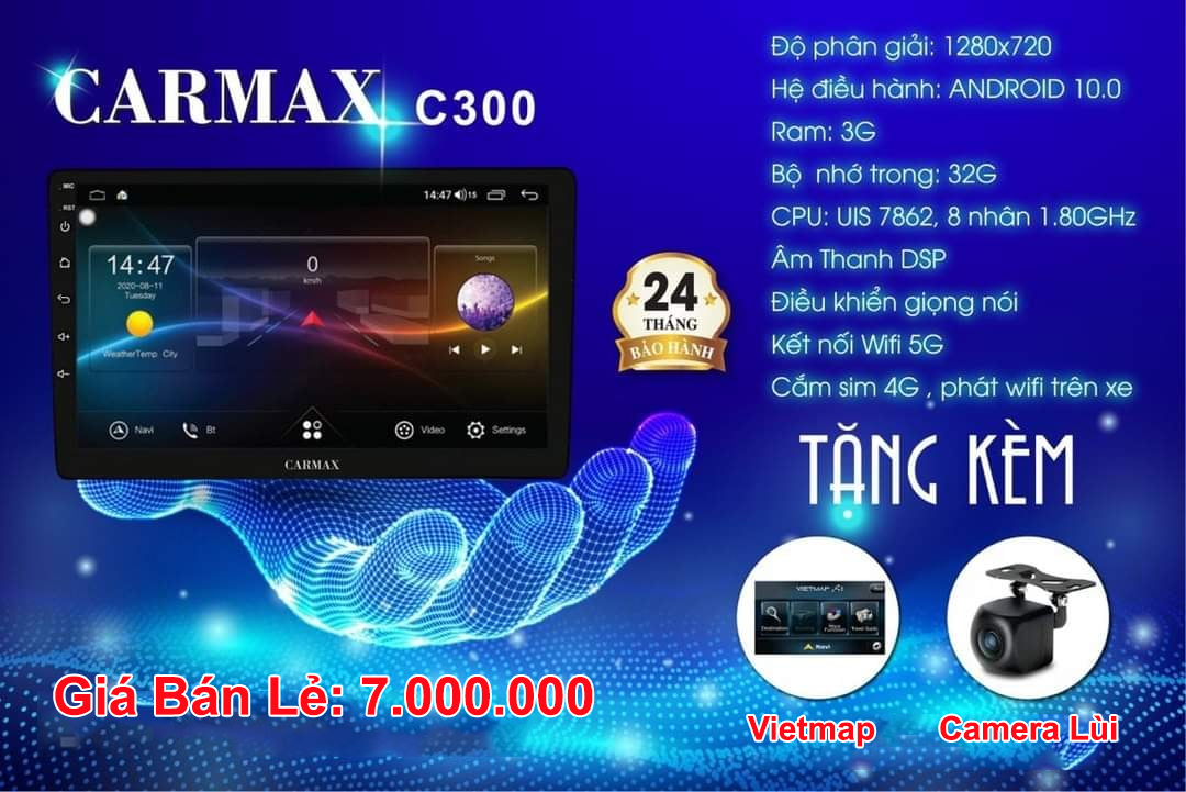 Màn hình Android Carmax C300
