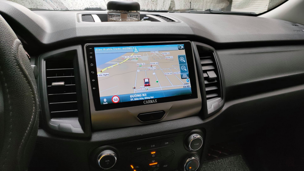 Lắp màn hình Android xe ford