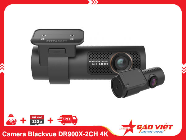 camera hành trình blackvue DR900X-2CH 4K