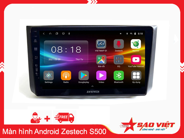 màn hình android zestech S500