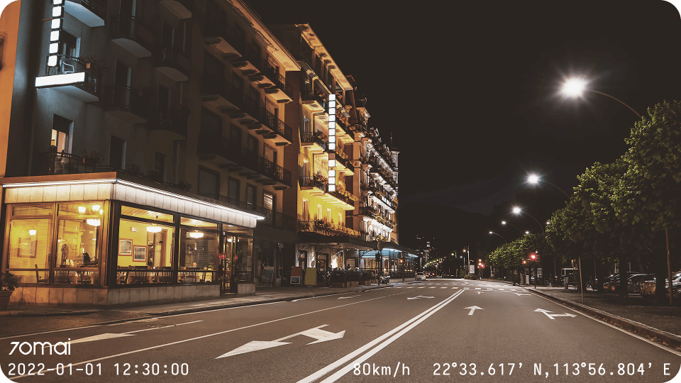 Camera hành trình 70mai Lite ghi hình ban đêm siêu nét